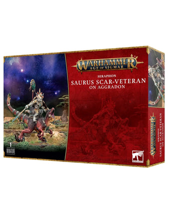 Seraphon Saurus Scar-Veteran On Aggradon