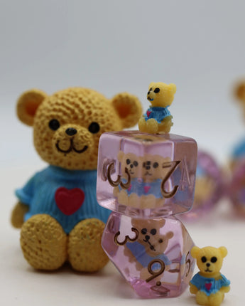 Teddy Bear RPG Inclusion Dice Set