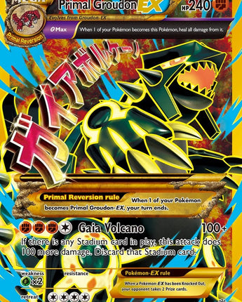 Primal Groudon EX (Shiny Full Art)