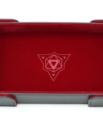 Magnetic Rectangle Tray (Die Hard Dice) - Red