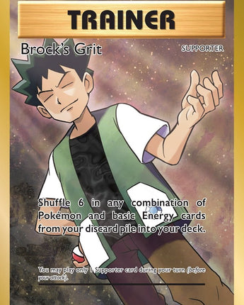 Brock's Grit (Full Art)