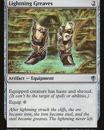 Lightning Greaves