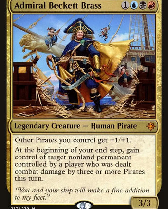 Admiral Beckett Brass