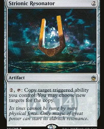 Strionic Resonator