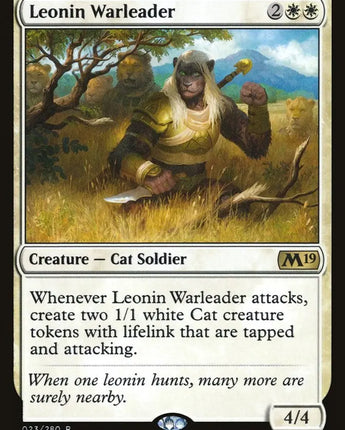Leonin Warleader