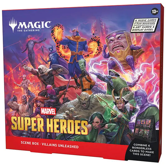 (Presale 5-25) Marvel Super Heroes Scene Box - Villains Unleashed