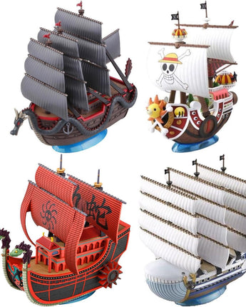 One Piece Grand Ship Collection D Model Kit Case of 4