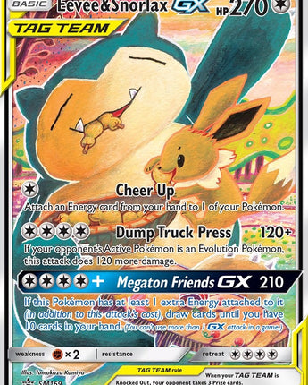 Eevee & Snorlax GX - SM169