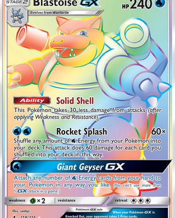 Blastoise GX (Secret)