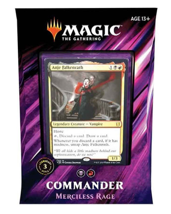 Commander 2019 Merciless Rage Deck