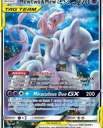 Mewtwo & Mew GX - SM191