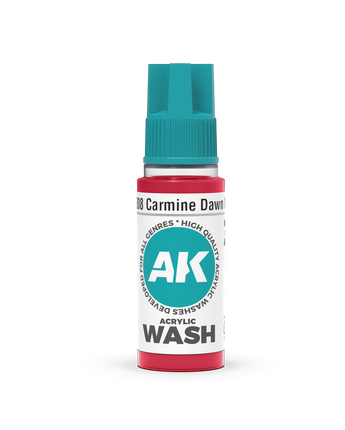 AKI Acrylic Wash: Carmine Dawn