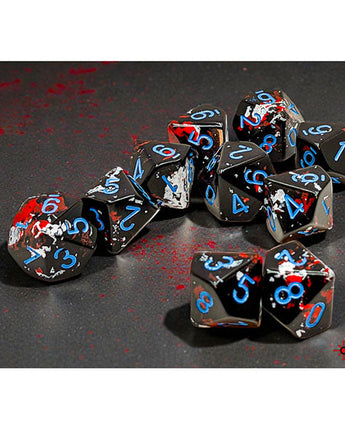 Chessex Dice: 10d10 Brush Dice: Dark Side