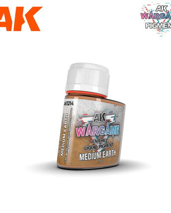 Wargame Liquid Pigment: Medium Earth Enamel 35ml