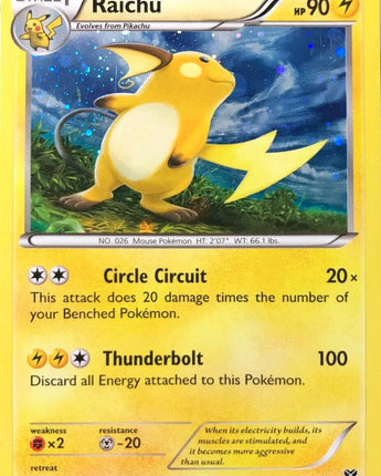 Raichu - 43/146 (Cosmos Holo)