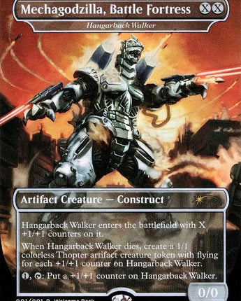 Mechagodzilla, Battle Fortress - Hangarback Walker (Welcome Back Promo)