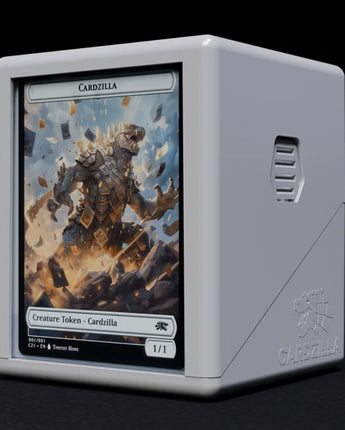Deck Box: Cardzilla Showcase 100+ - White