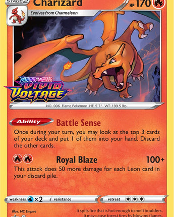 Charizard - SWSH066 (Prerelease)