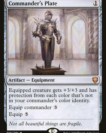 Commander's Plate