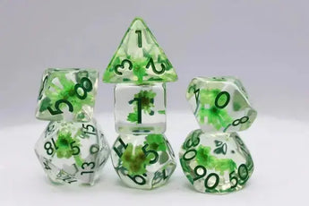 Foam Brain Inclusion Dice RPG Dice Set (7) - Pink Duck