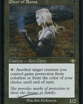 Giver of Runes (Retro Frame) (Foil Etched)