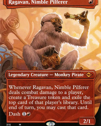 Ragavan, Nimble Pilferer (Borderless)