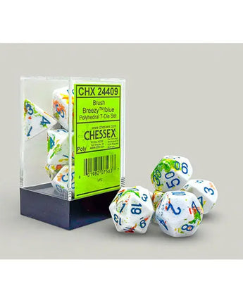 Chessex Dice: 7-Die RPG Set - Breezy