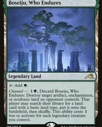 Boseiju, Who Endures