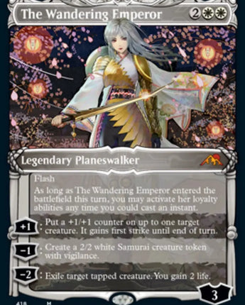 The Wandering Emperor (Showcase) (Foil Etched)