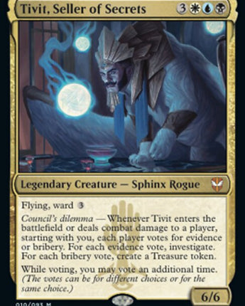 Tivit, Seller of Secrets