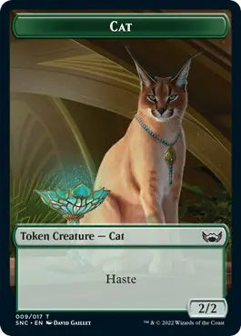 Cat // Dog Double-Sided Token