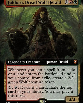 Faldorn, Dread Wolf Herald (Extended Art)