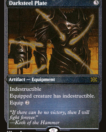 Darksteel Plate (Foil Etched)