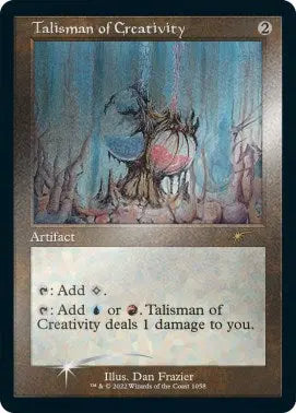 Talisman of Creativity (Retro Frame) (Foil Etched)