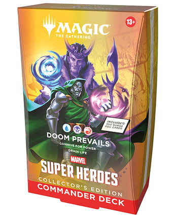 Marvel Super Heroes Doom Prevails Collector Commander Deck