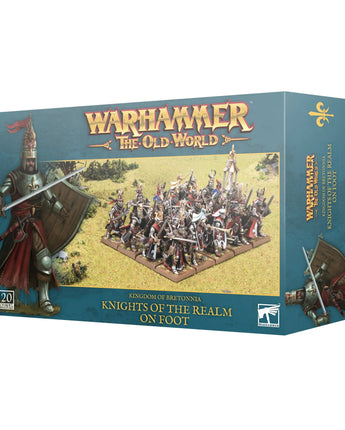Old World Bretonnia Knights Of The Realm On Foot