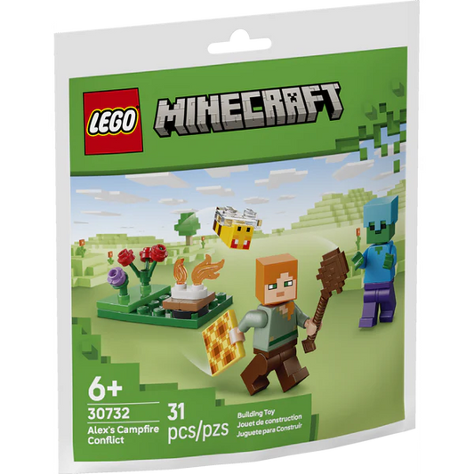 Lego: Minecraft - Alex's Campfire Conflict
