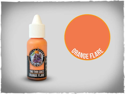 Two Thin Coats Orange Flare