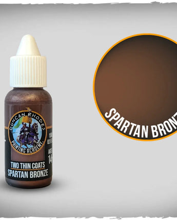 Two Thin Coats Spartan Bronze