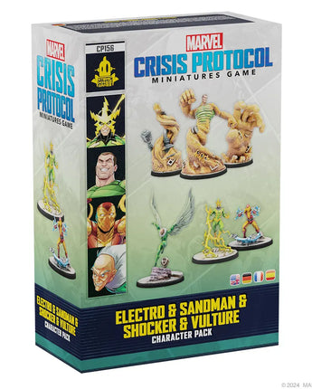 Crisis Protocol Electro & Sandman & Shocker & Vulture