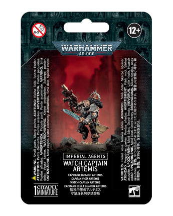 Imperial Agents Deathwatch Captain Artemis