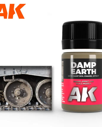 Damp Earth Satin Enamel Wash 35ml
