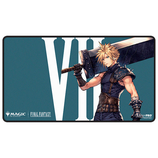 Ultra Pro Playmat: Final Fantasy Cloud, Ex-SOLDIER (Black Stitched)
