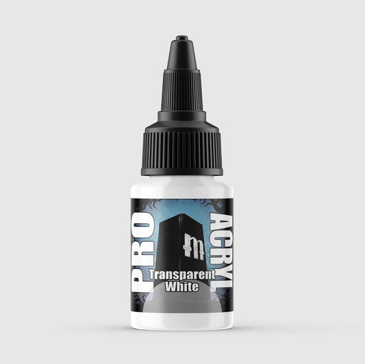 Pro Acryl: Transparent White (22ml)