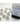 Chessex Dice: Special 12mm D6 (36) - Frosted: Clear/Black