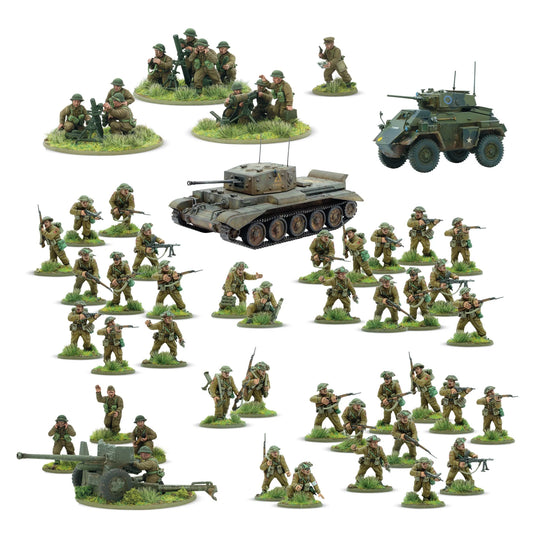 Bolt Action For King & Country - British & Canadian Plastic Starter Army