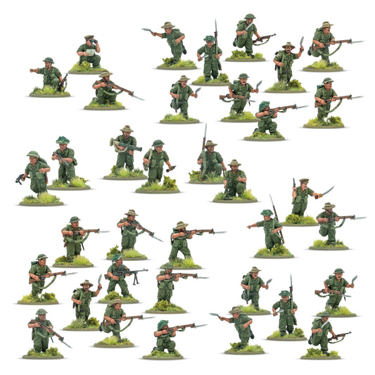 Bolt Action Gurkha Infantry Platoon