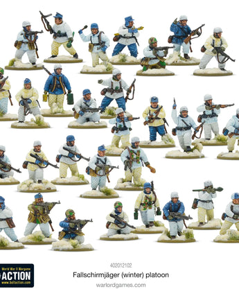 Bolt Action Winter Fallschirmjäger Platoon
