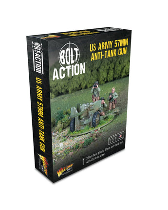 Bolt Action US 57mm anti-tank gun (plastic)