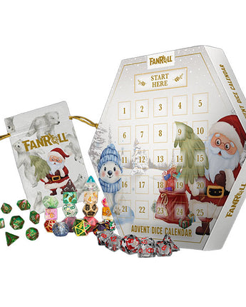 Advent Dice Calendar: Holiday Dice 2026